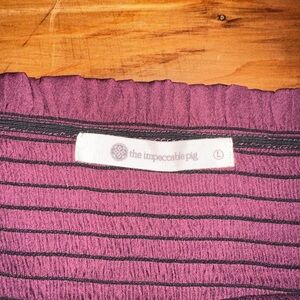 Dark purple nice flowy SKORT with built in shorts!!